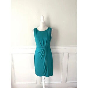 Mossimo Teal Zip Back Dress Small New